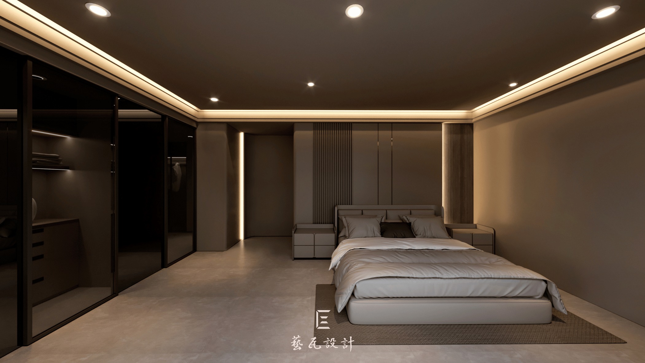全屋除濕機案例<定潮大人系暗黑熟成宅>,藝瓦空間設計作品