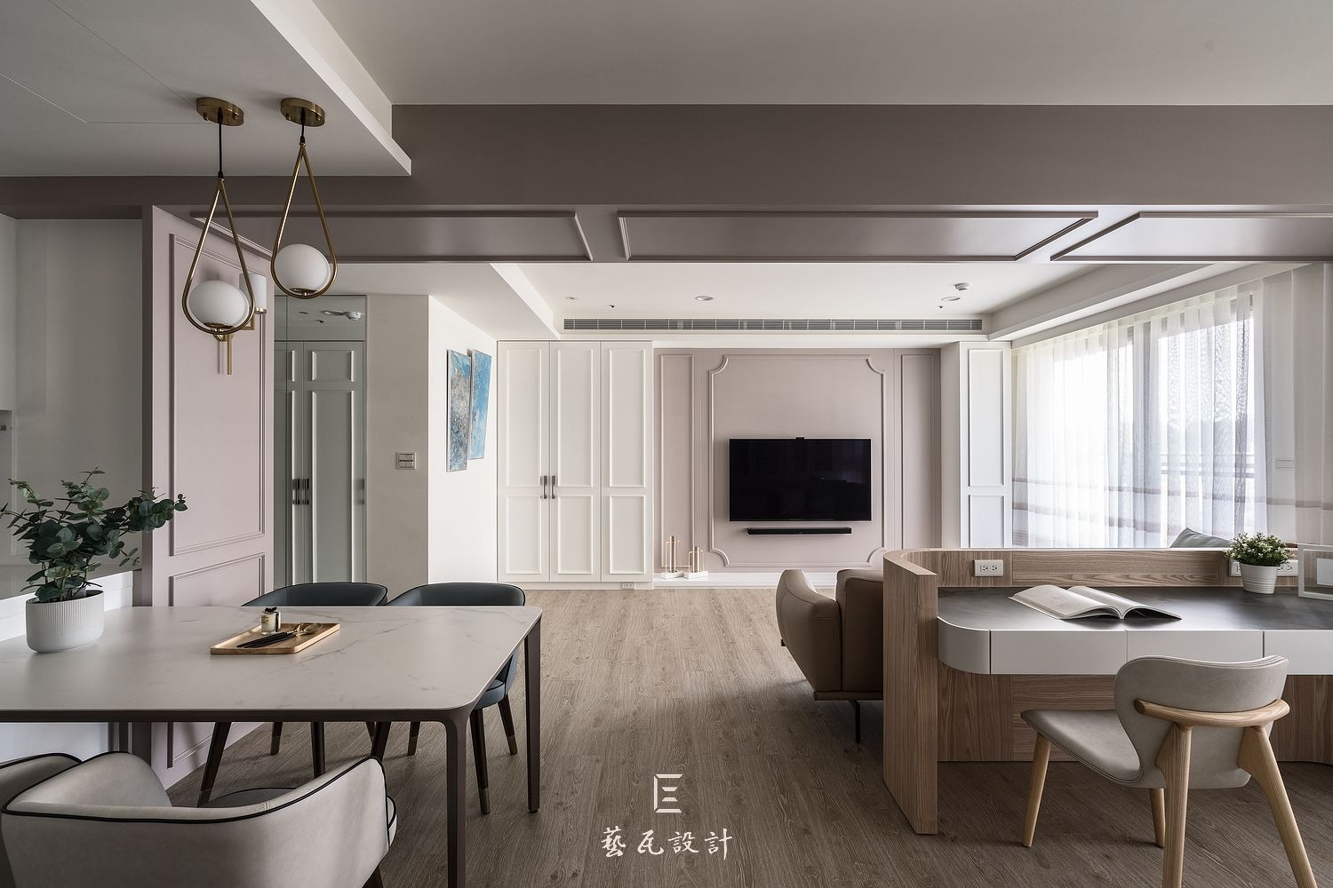 生息柔霧：古典現代宅（新北）