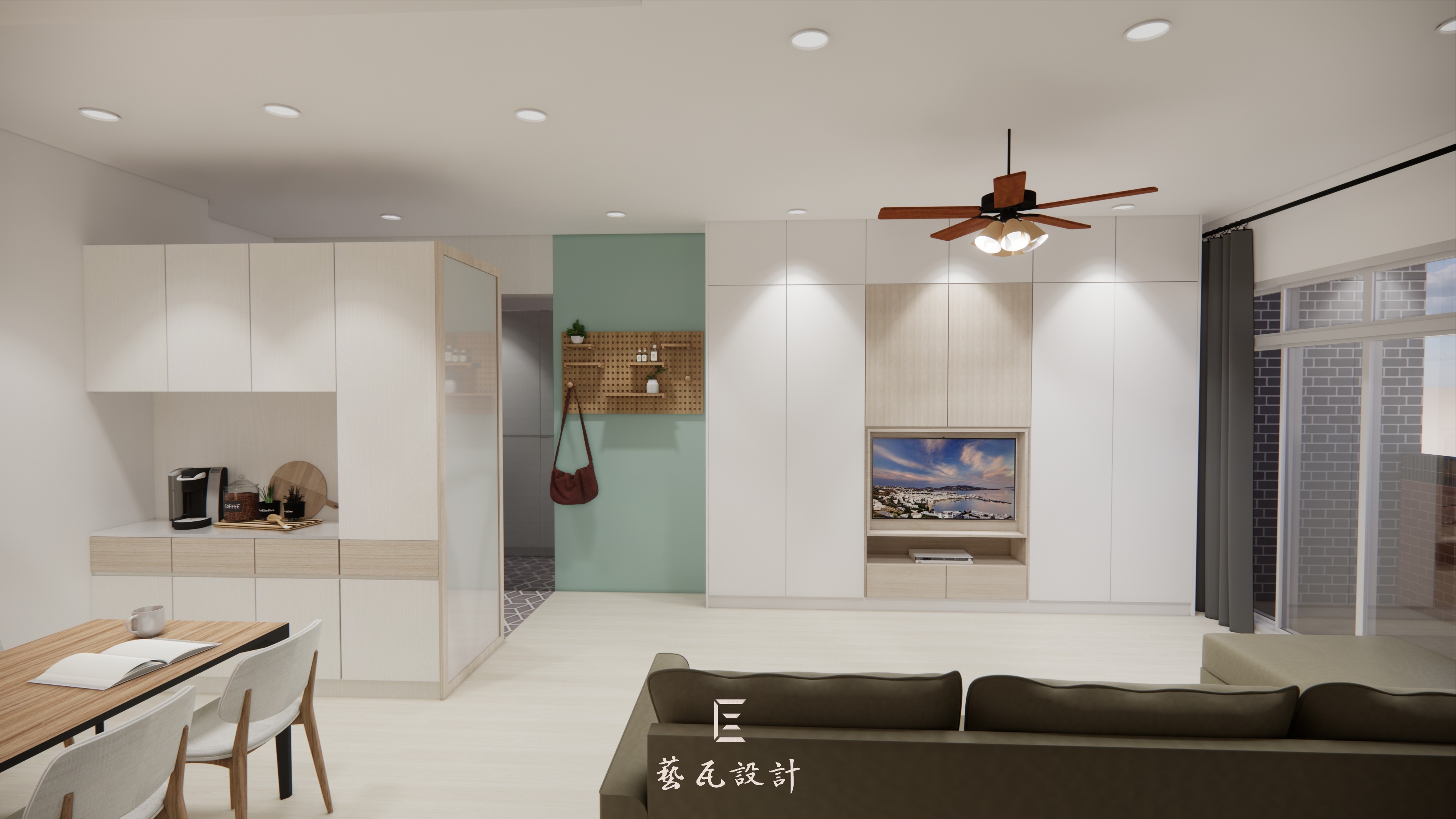 電視牆3D