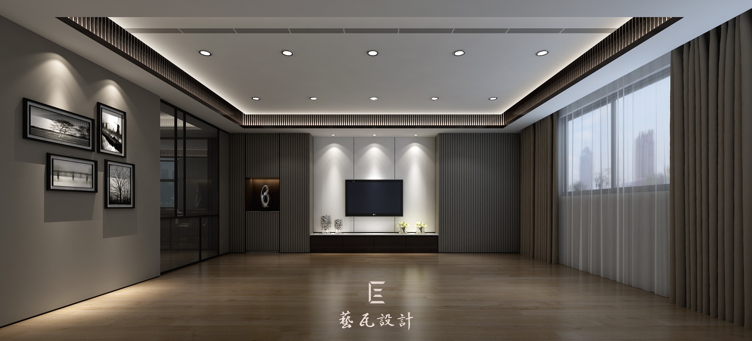 電視牆3D