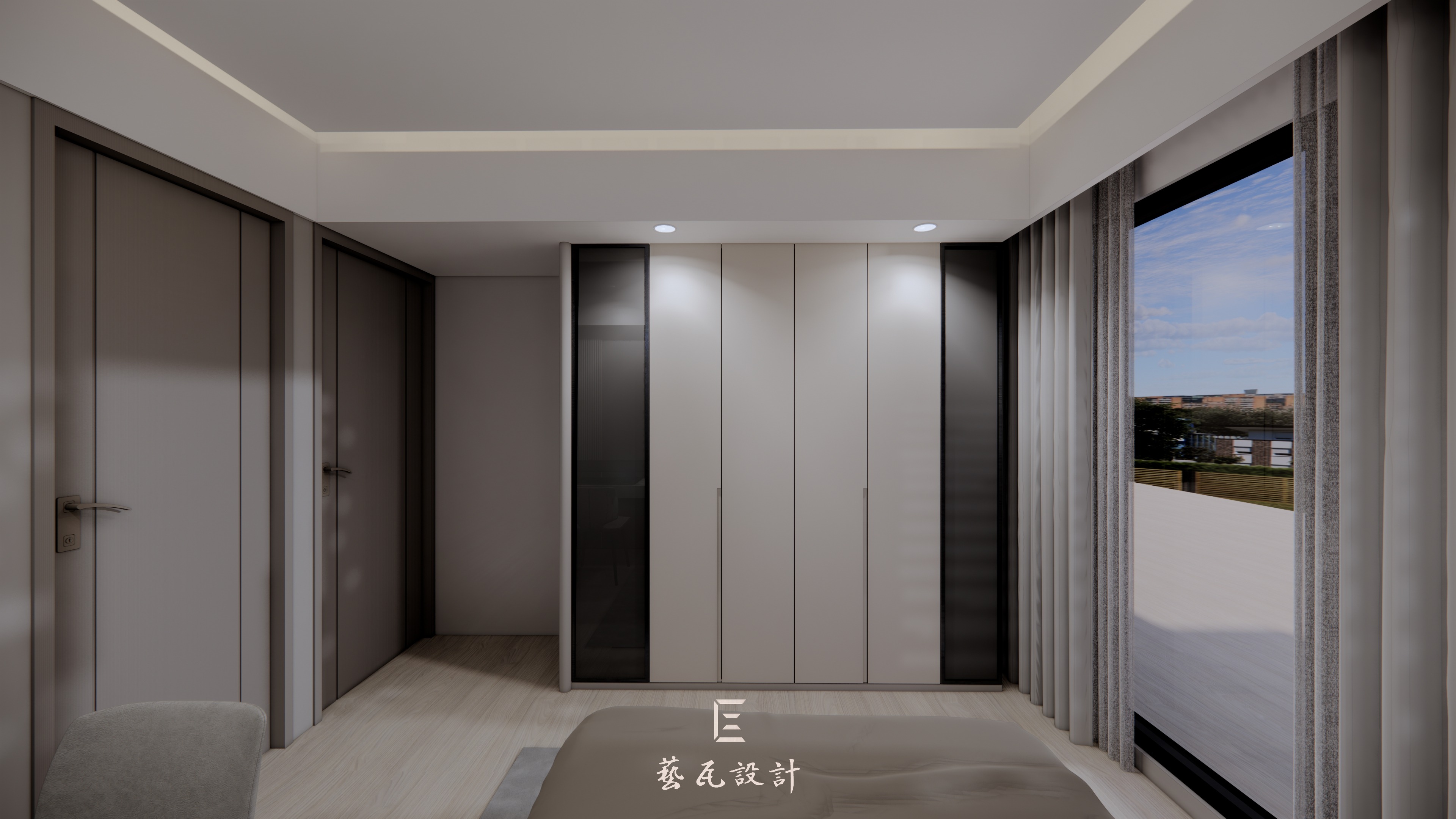 臥室3-3D