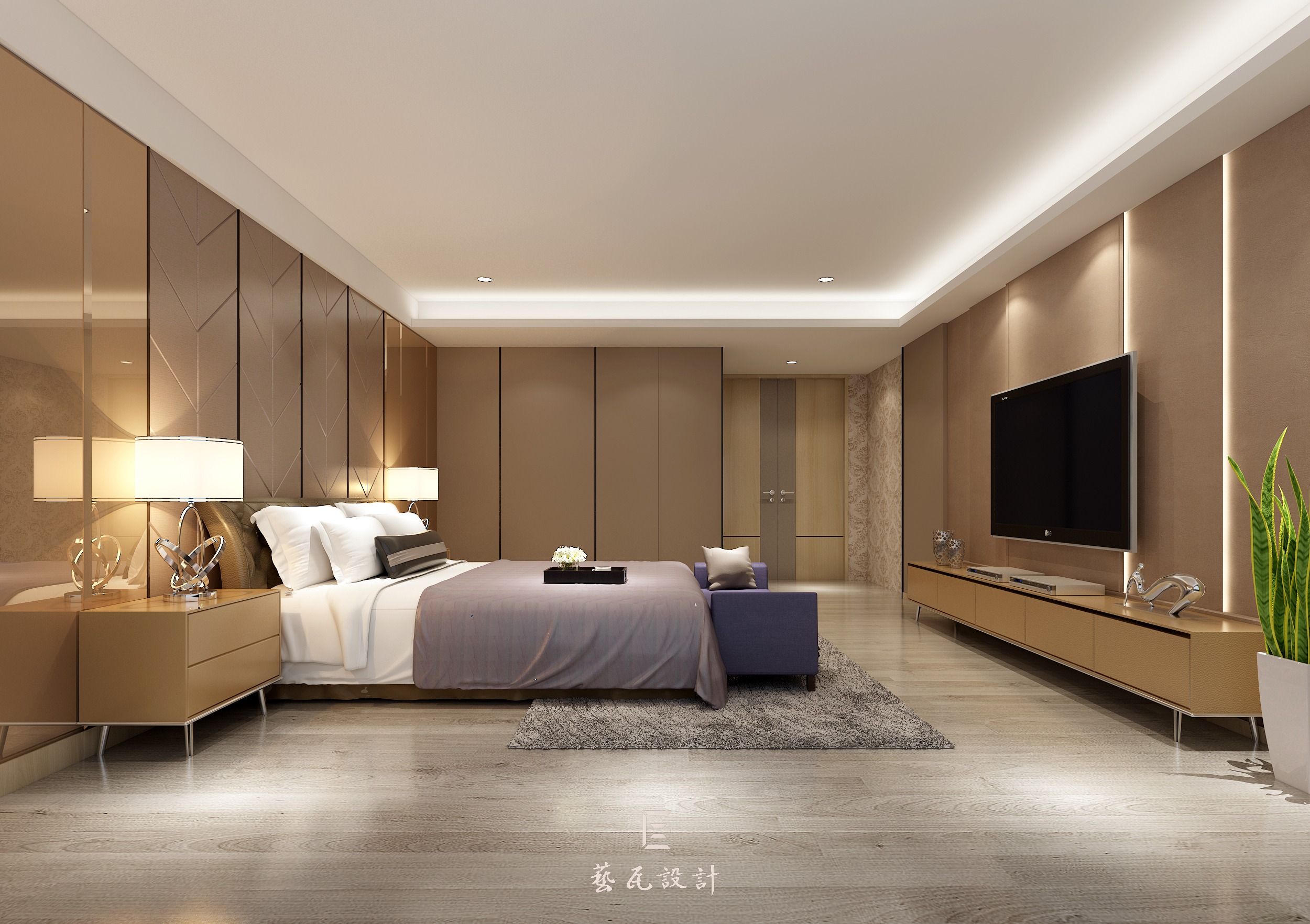主臥室-3D