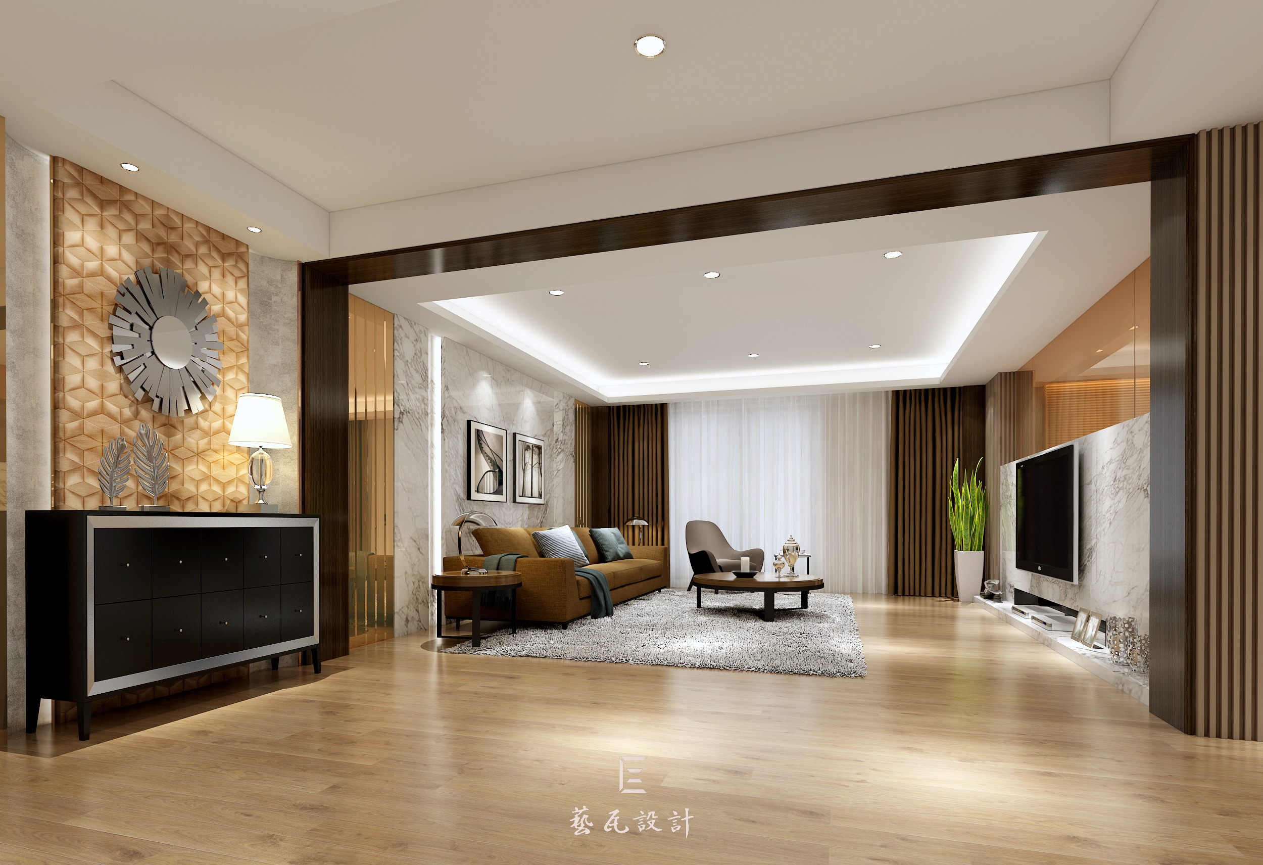 玄關1-3D